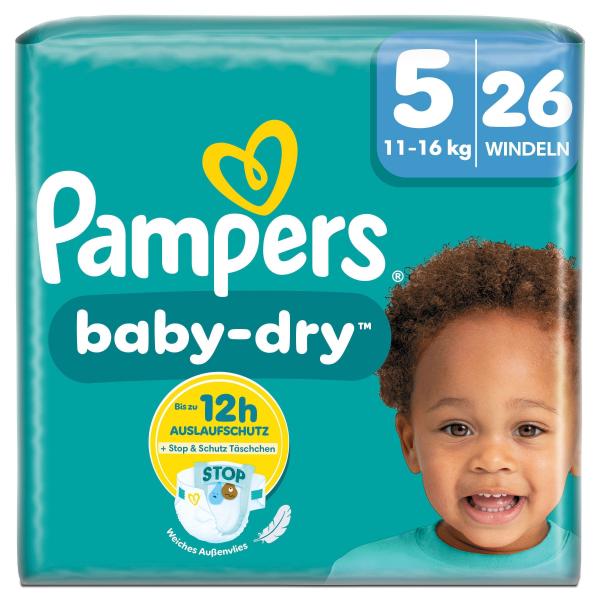 Pampers Baby Dry Gr. 5, 11kg-16kg