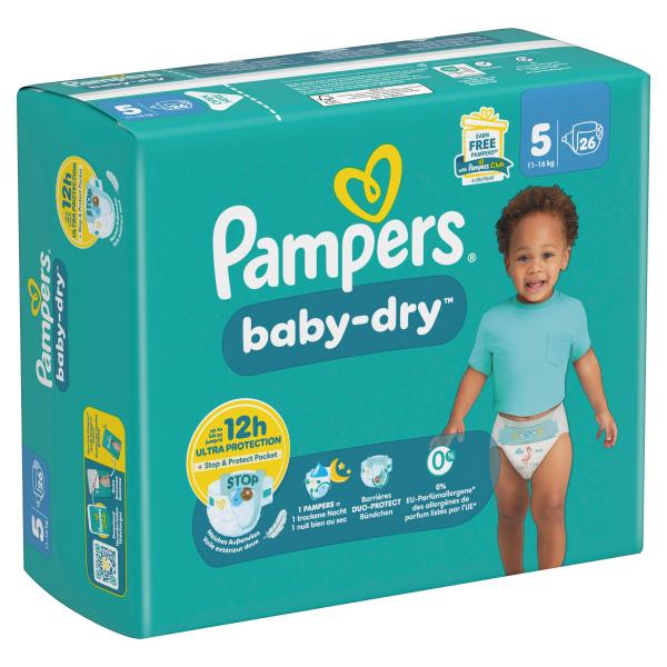 Pampers Baby Dry Gr. 5, 11kg-16kg