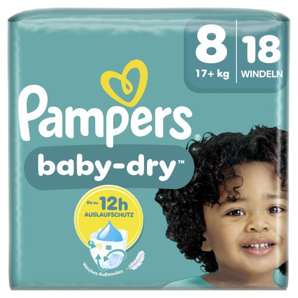 Pampers Baby Dry Gr. 8, 17+kg