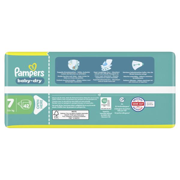 Pampers Baby Dry Gr.7, 15+kg