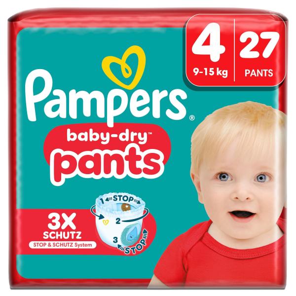 Pampers Baby Dry Pants Gr. 4, 9kg-15 kg