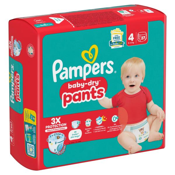 Pampers Baby Dry Pants Gr. 4, 9kg-15 kg