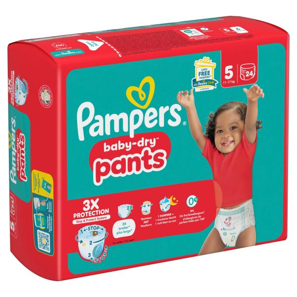 Pampers Baby Dry Pants Gr. 5, 11kg-17kg