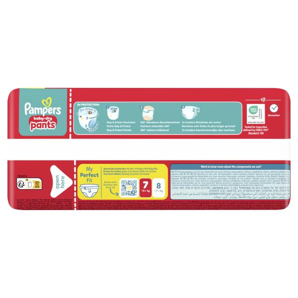 Pampers Baby Dry Pants Gr. 7, 15+ kg