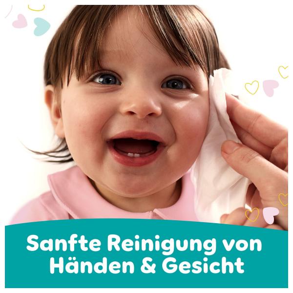 Pampers Feuchte Tücher Sensitiv 15 Packungen