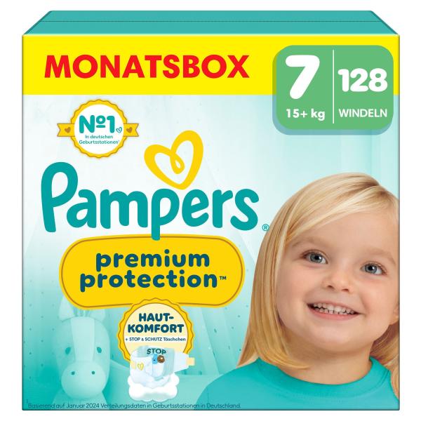 Pampers Premium Protection Gr. 7, 15+kg
