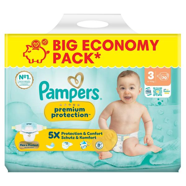 Pampers Premium Protection Gr. 3, 6-10kg