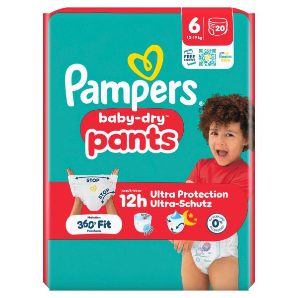 Pampers Baby Dry Pants Gr. 6, 13-19kg