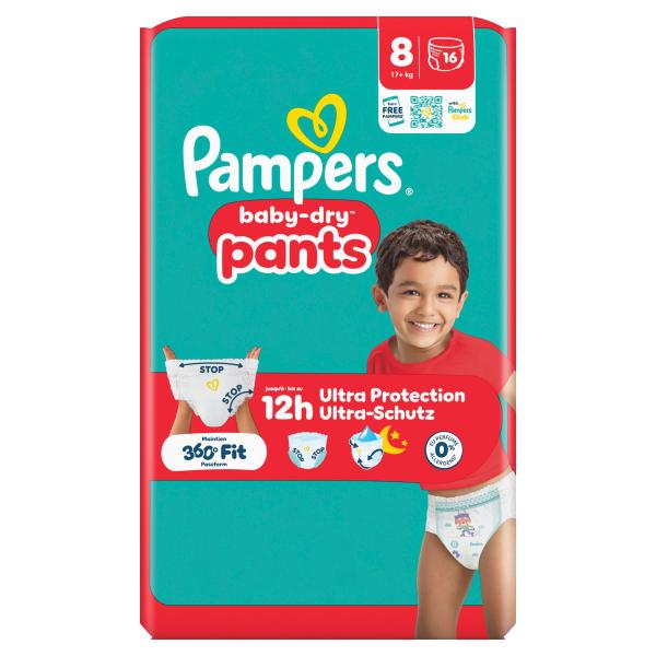Pampers Baby Dry Pants Gr. 8, 17+kg