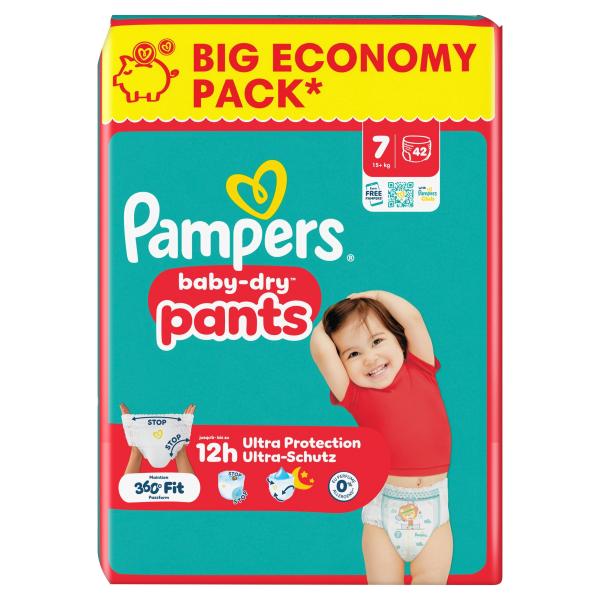 Pampers Baby Dry Pants Gr. 7, 15+kg