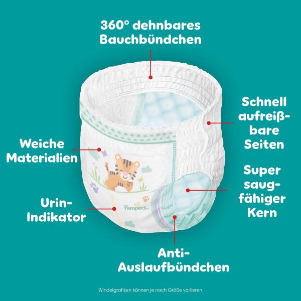 Pampers Baby Dry Pants Gr. 8, 17+kg