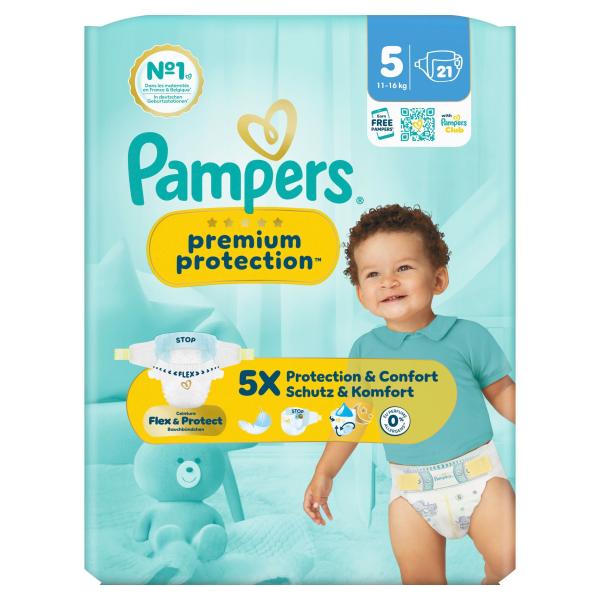 Pampers Premium Protection Gr. 5, 11-16kg