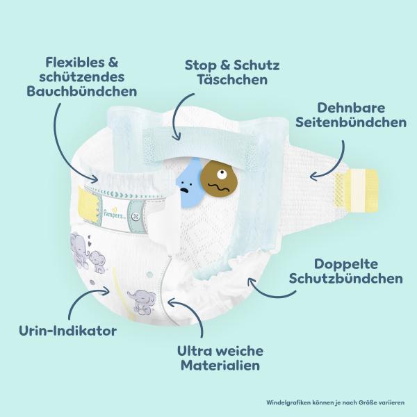 Pampers Premium Protection Gr. 4, Maxi 9kg-14kg