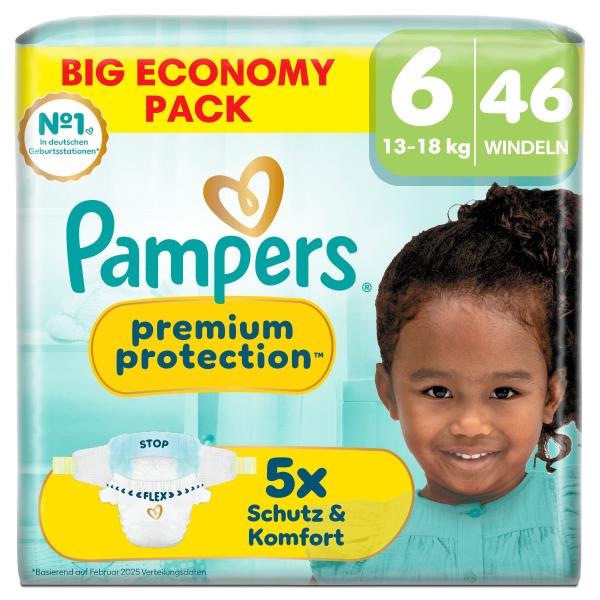Pampers Premium Protection Gr. 6, 13-18kg