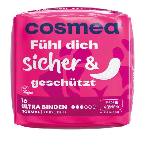 Cosmea Ultra Binden Normal ohne Duft