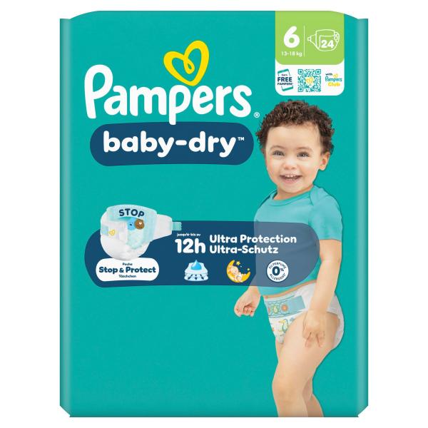 Pampers Baby Dry Gr. 6, 13-18kg