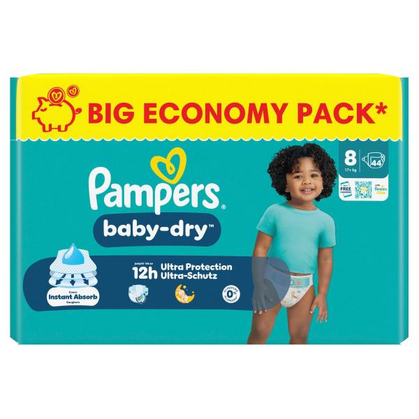 Pampers Baby Dry Gr. 8, 17+kg