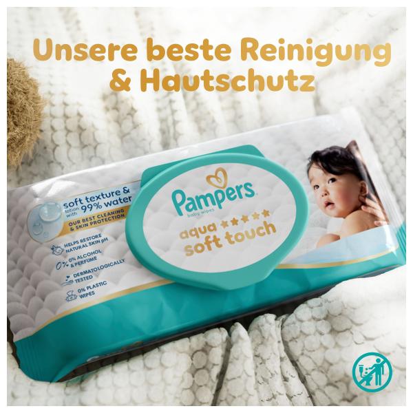 Pampers Feuchte Tücher Aqua Soft touch