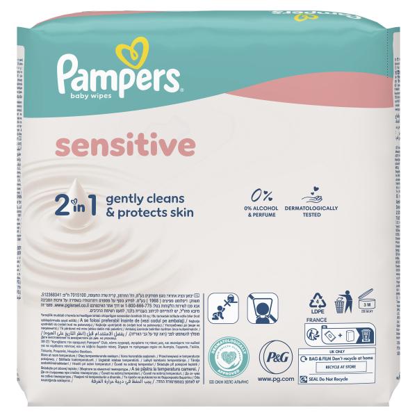 Pampers Feuchte Tücher Sensitive