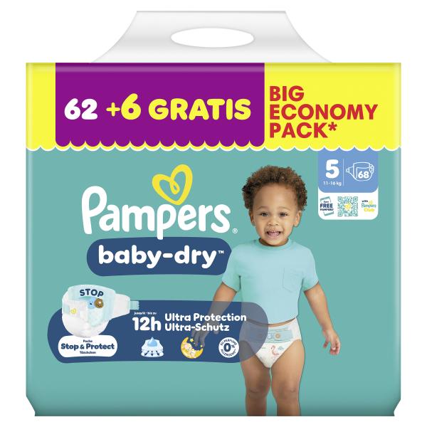 Pampers Baby Dry Gr. 5, 11kg-16kg