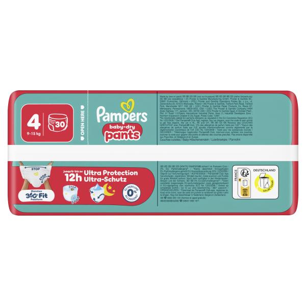 Pampers Baby Dry Pants Gr. 4, 9-15kg