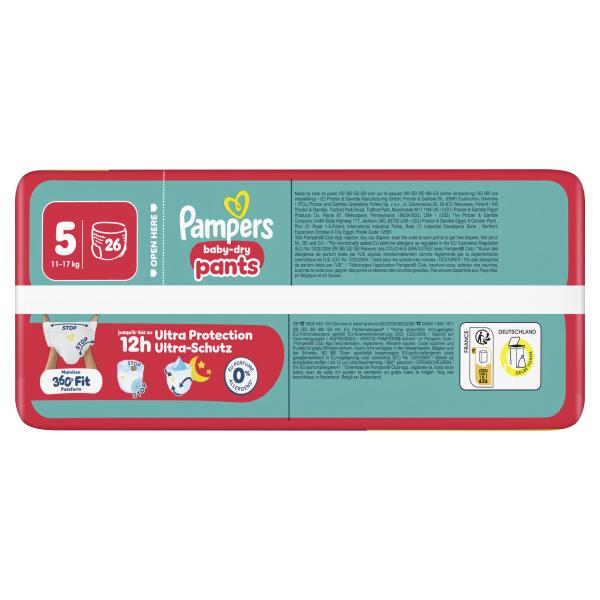 Pampers Baby Dry Pants Gr. 5, 11kg-17kg
