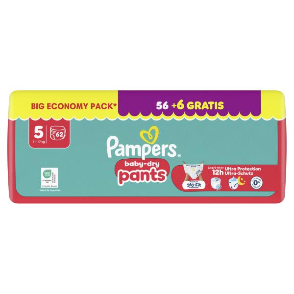 Pampers Baby Dry Pants Gr. 5, 11kg-17kg