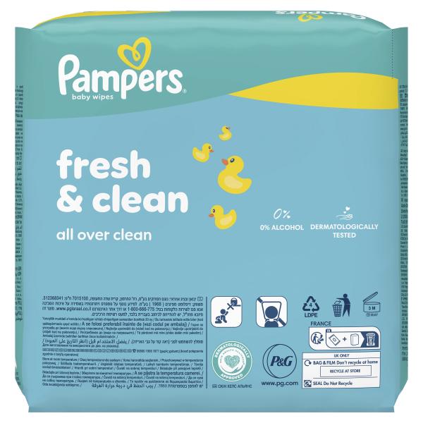 Pampers Feuchte Tücher Fresh & Clean