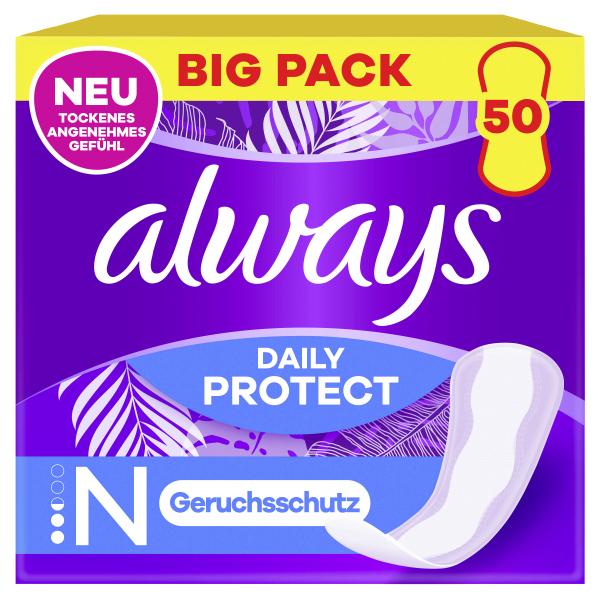 Always Daily Protect Slipeinlage Normal mit Duft
