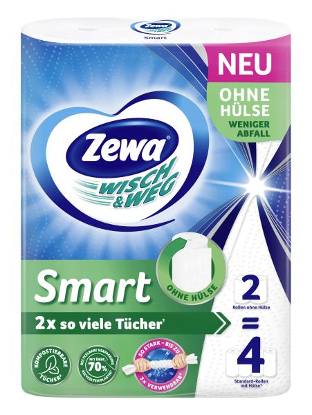 Zewa Küchenrolle Wisch & Weg Smart ohne Hülse