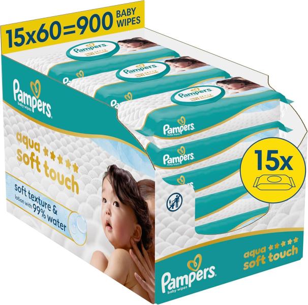 Pampers Feuchte Tücher Aqua Soft touch