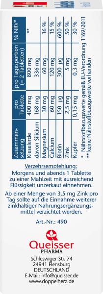 Doppelherz aktiv Kieselerde + Biotin + Zink