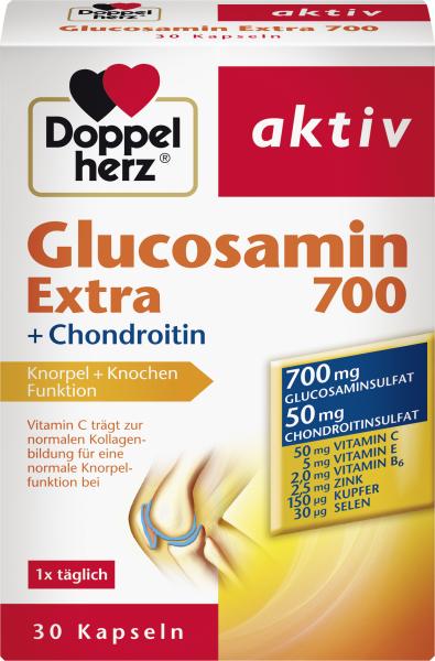 Doppelherz aktiv Glucosamin Extra 700 + Chondroitin Kapseln