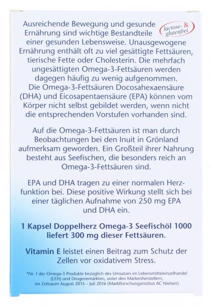 Doppelherz aktiv Omega-3 Seefischöl 1000