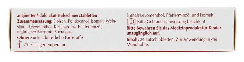 Klosterfrau Anginetten dolo akut Halstabletten