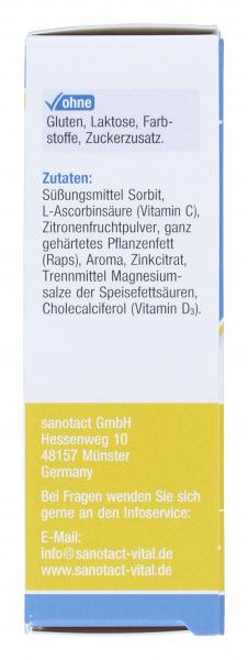 Sanotact Zink + C + D