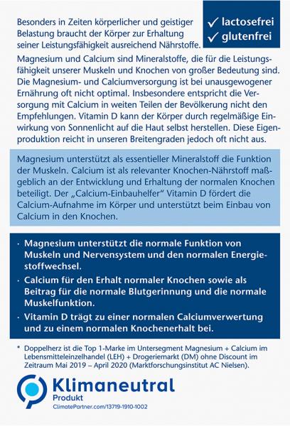 Doppelherz Magnesium + Calcium + D3