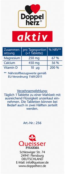 Doppelherz Magnesium + Calcium + D3