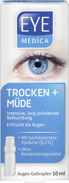 Eye Medica Gel-Tropfen Trocken + Müde
