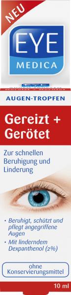 Eye Medica Augen-Tropfen Gereizt + Gerötet