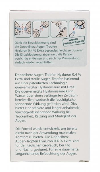 Doppelherz Augen-Tropfen Hyaluron 0,4%