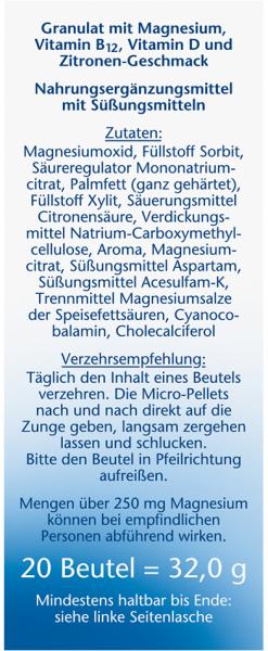 Doppelherz aktiv Magnesium 500 Depot + B12 + D3