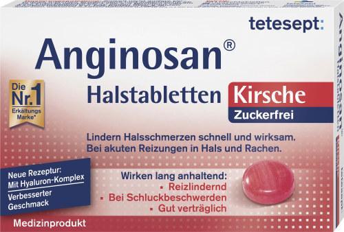 Tetesept Anginosan Halstabetten Kirsche Zuckerfrei