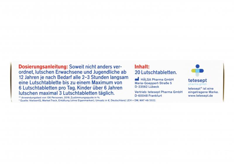 Tetesept Anginosan Halstabetten Kirsche Zuckerfrei