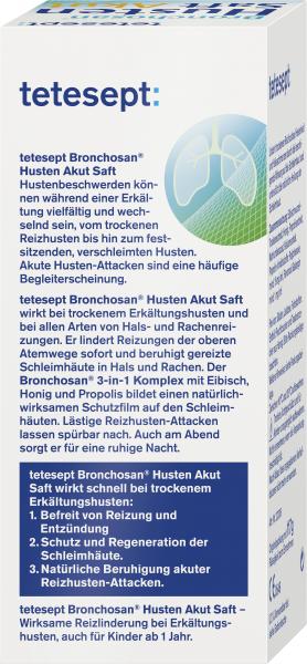 Tetesept Bronchosan Husten Saft Akut