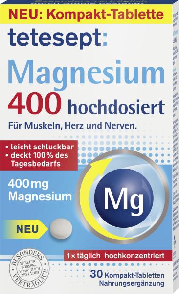 Tetesept Magnesium 400 hochdosiert