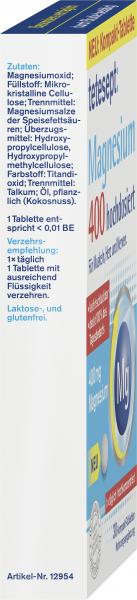 Tetesept Magnesium 400 hochdosiert
