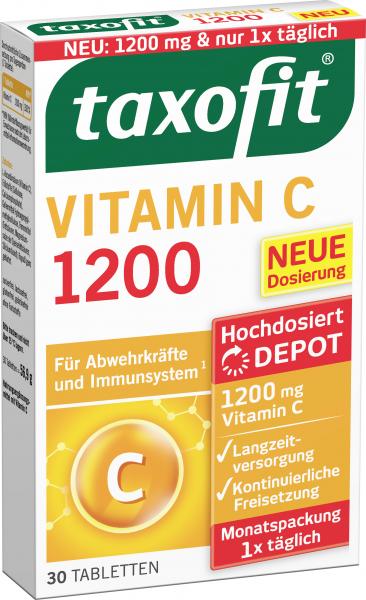 Taxofit Vitamin C 1200 Depot-Tabletten