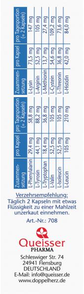 Doppelherz aktiv Aminosäuren Vital
