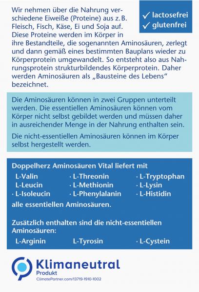 Doppelherz aktiv Aminosäuren Vital